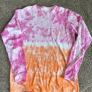 Ivory Ella Tie Dye Pink and Orange
